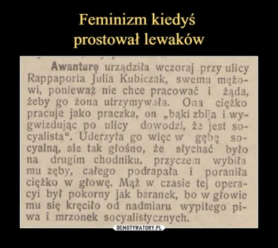 JakubWedrowycz - @nietolerancja: Najciekawiej jest jak się socjalista spotka z femini...