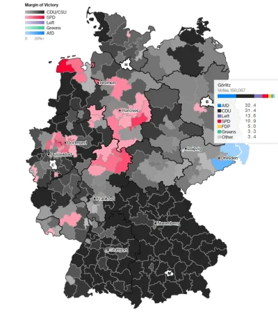 pk347 - Mapka poparcia w poszczegolnych regionach... powinno dac do myslenia ciemnym ...