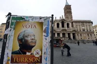 maluminse - Głosujcie na Murzyna Piotra Turksona z dzikiej Afryki. Jeden z plakatów p...