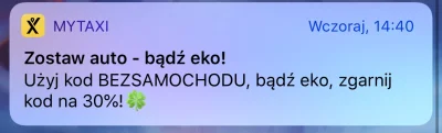 Kichachi - Ktoś z mytaxi jest debilem. BĄDŹ EKO. NIE JEDZ SWOIM SAMOCHODEM TYLKO UŻYJ...