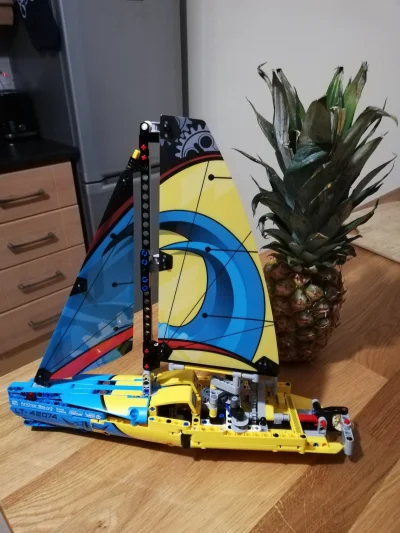 lord_gervasius - Taki fajny speed boat od brata dostałem #lego #technic 42074
SPOILER