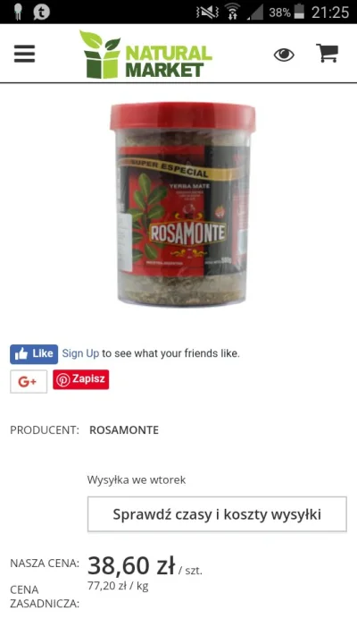 t.....2 - Próbował to ktoś? Opłaca się wydać 40zł za 0,5kg yerby?
#yerbamate #yerbama...