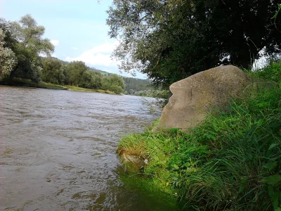 m....._ - #dunajec #gorce #kamien