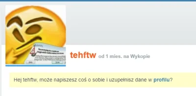 tehftw - A MOŻE #!$%@? NIE?

#gownowpis