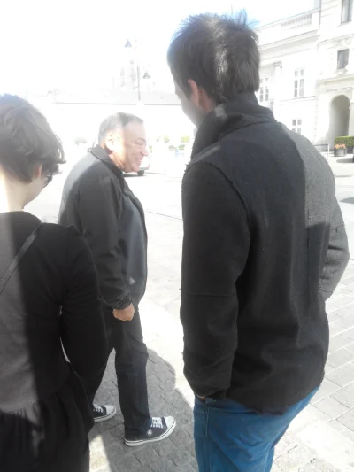 powiatowy - Patrzcie kogo spotkałem na Krakowskim Przedmieściu w #warszawa po Hiltone...