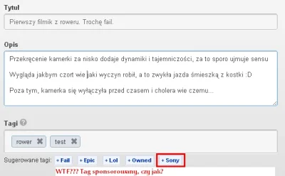 rmikke - A teraz zagadka, skąd tu się u czorta wzięło #sony?