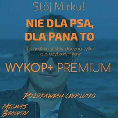 j.....d - @wykop: kiedy mam zapłacić za kolejny miesiąc wykop+premium? xD