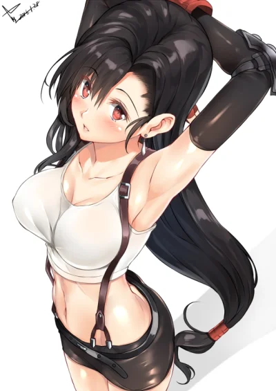 kedzior1916 - #randomanimeshit #finalfantasy #finalfantasyvii #tifalockhart