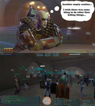 wielooczek - #swtor vs #swgemu 
( ͡° ͜ʖ ͡°) 
#mmorpg #mmo #crpg #starwars