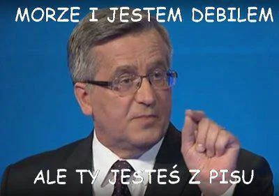 p.....m - #debata #pbk #duda #prezydent
Stanowisko Komorowskiego na dzisiejszej deba...