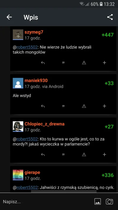 G.....t - > To jest jasne, że to jest mem i większość z pewnością miała o tym pojęcie...