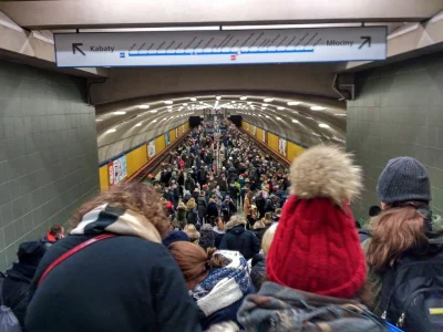 damjack - @mielcarz-eu: piękny dzień :) Metro Wierzbno 
Było jakieś opóźnienie+jeszc...