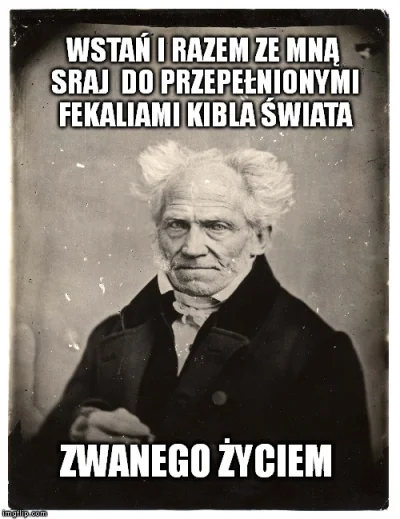 tigereg-bo-rucha-motzno - #schopenhauer #depresja #czarnyhumor