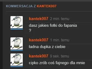 AmeIka - @Moderacja przeciez takie zachowanie jest nieodpowiednie ( ͡° ʖ̯ ͡°)