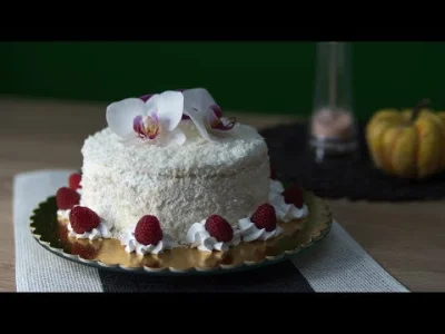 KrolOkon - Torcik “Biała Dama” – delikatne i bardzo smaczne ciasto! Przygotowanie jes...