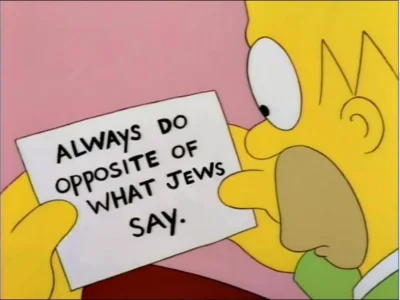 anty-semita - @Hegolp: zapamiętaj, że o wiele więcej prawdy dowiesz się od anty-semit...