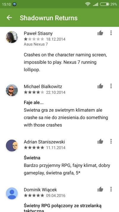 burzovsky - Który to taki śmieszek? ( ͡° ͜ʖ ͡°)

#heheszki #googleplay #android