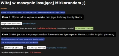 LoginMocnoTestowy - No dobra, to mamy zwycięzcę: @CS-Losser
Odezwij się na pw to dog...