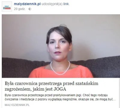 saakaszi - malydziennik.pl: 
 Była czarownica przestrzega przed szatańskim zagrożenie...