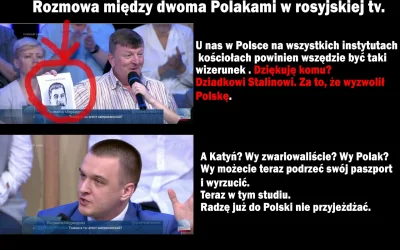 szurszur - Polak w rosyjskim programie dziekuje Stalinowi.

Jak ja to przegapiłem. ...