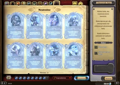 Hgfyz - Mirki jaką legendę scraftować? Pomocy ( ͡° ʖ̯ ͡°)
#hearthstone