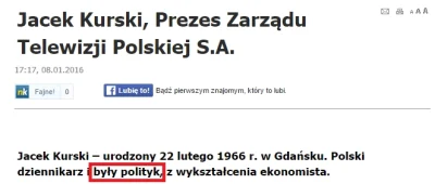 P.....k - @pilot1123: Jaki polityk?? Według źródeł TVP, Jacek Kurski już absolutnie n...