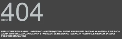 m.....o - I znalezisko o niemieckiej telewizji i polskich strażakach spadło.
A pamię...