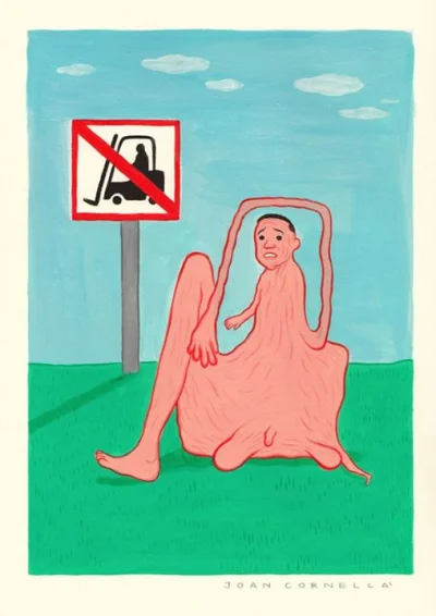 nuuubility - #joancornella #sztuka #bekazlewactwa #humorobrazkowy