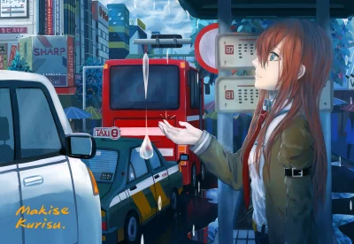 BlackReven - #randomanimeshit #SteinsGate #KurisuMakise #anime 

Ehh deszcz za okna...