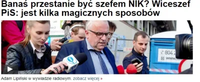 o.....o - Harry Porter i banda debili...
#pis żeby odwołać banasia będzie używał mag...