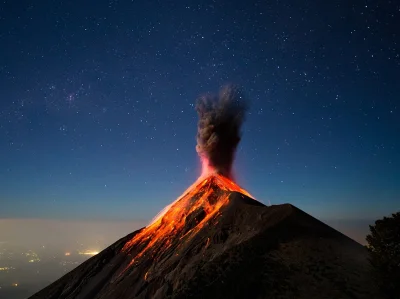 Niedowiarek - Volcán de Fuego, Gwatemala

#earthporn #zdjecia #wulkan