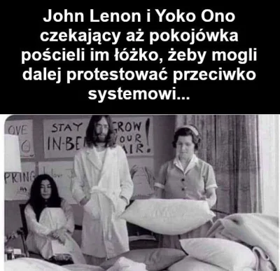 F.....x - #muzyka #usa #beatles #wojna #wietnam W 1969 roku John Lennon i Yoko Ono us...