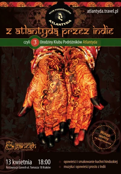 juszczyk - Jutro impreza, w restauracji Ganesh https://www.facebook.com/events/372546...