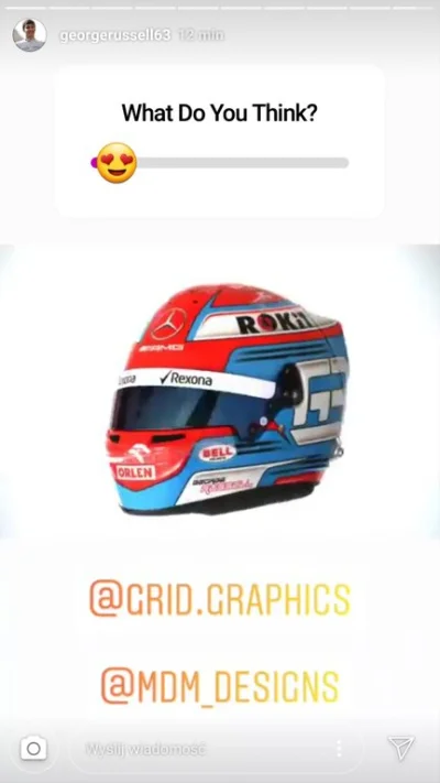 tatwarm - George Russell 2019 helmet


#f1