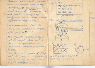 luka93 - Znalazłem dzisiaj Mirasy zeszyt z Elektrotechniki mojego nieżyjącego już dzi...