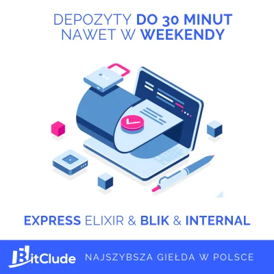 bitclude - @bitclude: Wychodząc na przeciw waszym potrzebą informujemy, że przelewy k...