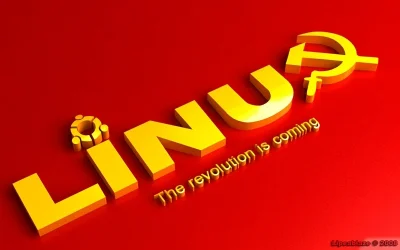 L.....s - #ubuntu #lewacy Tapeta dla linuksiarzy-lewaków