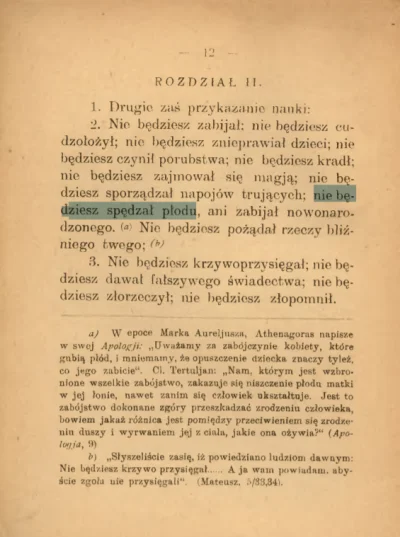 L.....L - @IIGuardianII: "Didache", pierwsza połowa II w. W przypisie inne wypowiedzi...