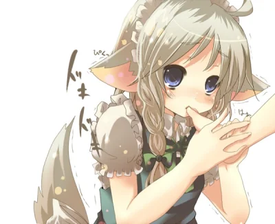 BlackReven - #randomanimeshit #pochit #touhou #sakuyaizayoi #inumimi #kemonomimi #mai...