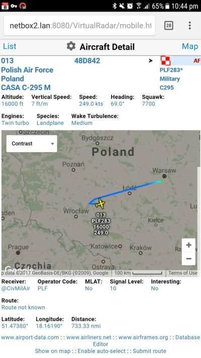 murza - #aircraftboners #lotnictwo

#Squawk7700

Emergency declared Polish Air Fo...