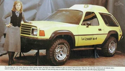 chuda_twarz - '79 AMC/Jeep (Pacer) "LIL" Chief 4x4

#samochody #amc #jeep
