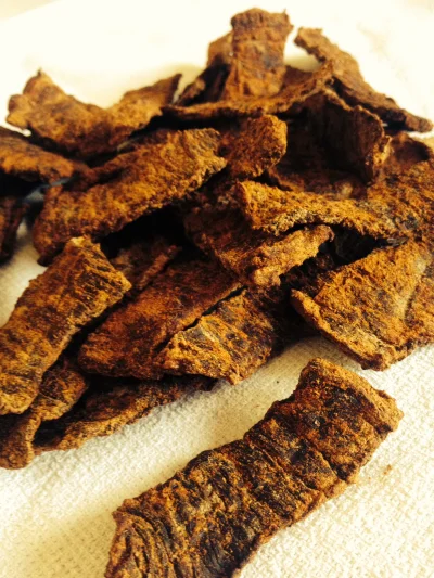 mlek - Znalazlem zdjecie mojego pierwszego beef jerky:) btw chodzi za mna sprobowac z...