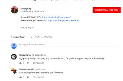 astri - ledwo co komenty dla vloga z burgerami włączone i proszę jaki komentarz

#m...