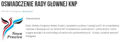 franekfm - #anikroplidziegciu ( ͡° ͜ʖ ͡°)

Rada Główna Kongresu Nowej Prawicy upoważ...