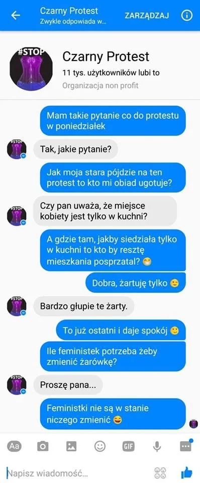 ofczy - #czarnyprotest #suchar #heheszki