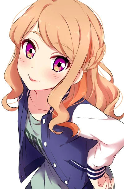 l.....f - #randomanimeshit #aikatsu #mahirukasumi #pixiv #