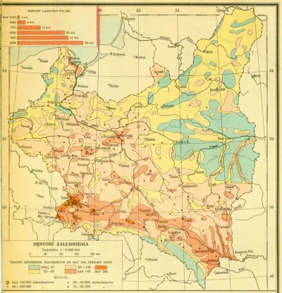 dessann - Gęstość zaludnienia II RP: