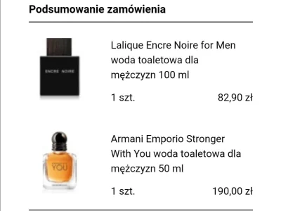 Trast - #perfumy
Pierwsze zamówienie, przepłacone czy nie? :p