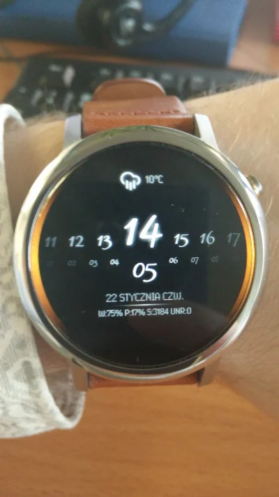 Leniek - #moto360 #androidwear #smartwatch i trochę #pokazpulpit