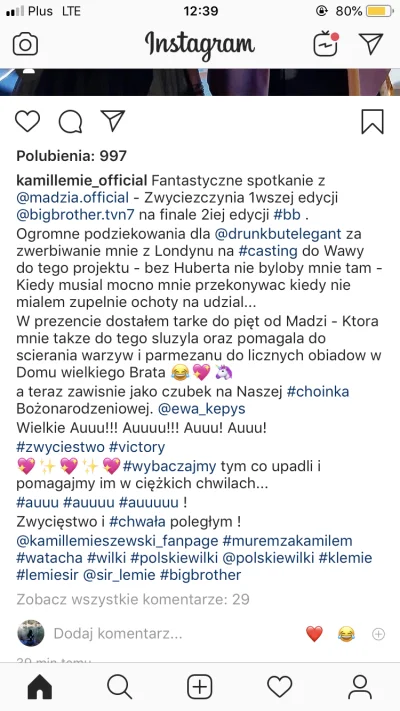 Shatjes - O kurde nie wiedziałam, że to Hubercik z BBnoca namawiał Kamila na wzięcie ...